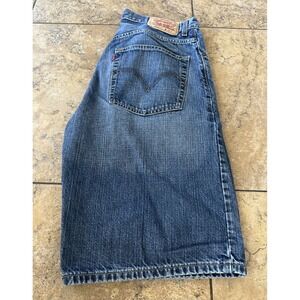 Levi's Men's 569 Loose Straight Denim Shorts Blue Size 32